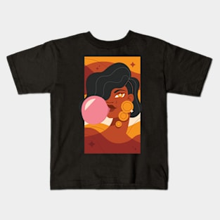 Bubblegum Girl Kids T-Shirt